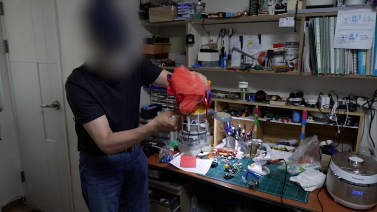 This North Korean defector sends ‘smart’ balloons back home. Here’s a look inside his secretive assembly room