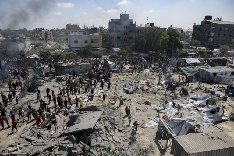 Israel says Hamas commander killed in southern Gaza strike but fate of military chief unclear