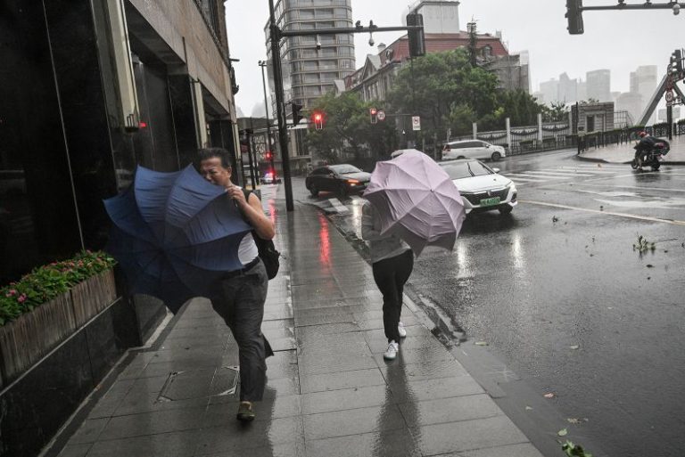 Shanghai slammed by Typhoon Bebinca, strongest storm to hit in seven decades