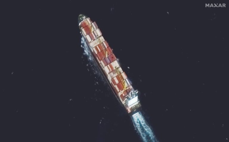 Iran is rearming its missile program and a ship of supplies just arrived from China, Western sources say