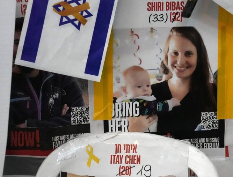 Israel preparing to receive coffin said to contain remains of Shiri Bibas