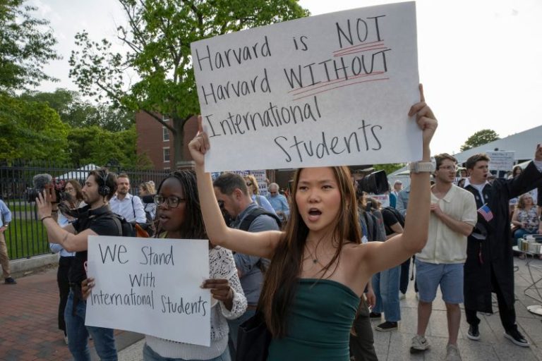 ‘A fear campaign.’ Students around the world are shocked, scared and saddened by US visa pause