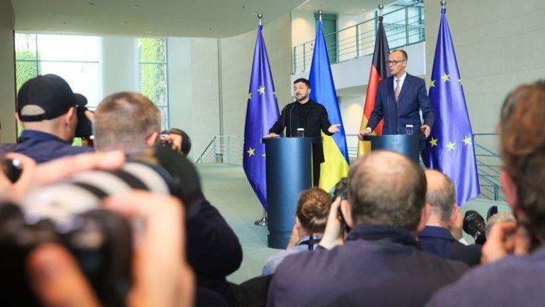 Zelensky departs Germany with pledge for help with long-range weapons, but no Taurus missiles